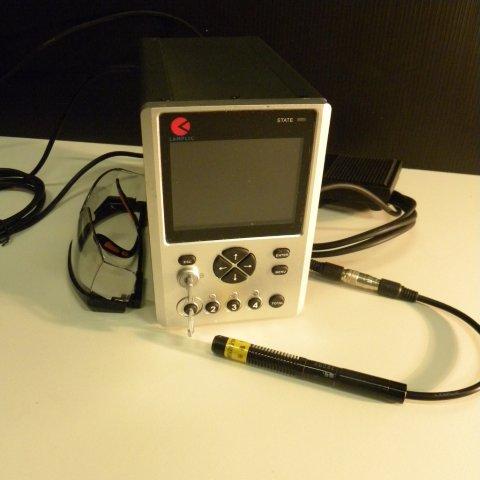 Needle applicators and nozzles