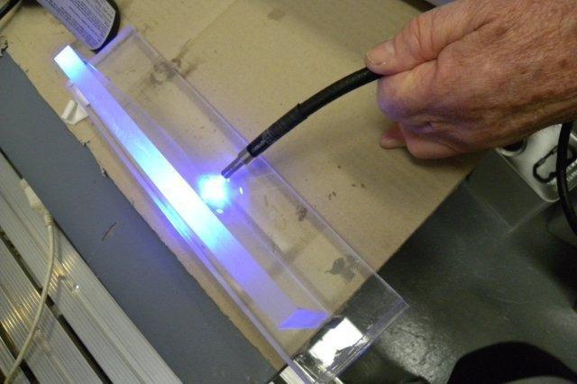 Needle applicators and nozzles